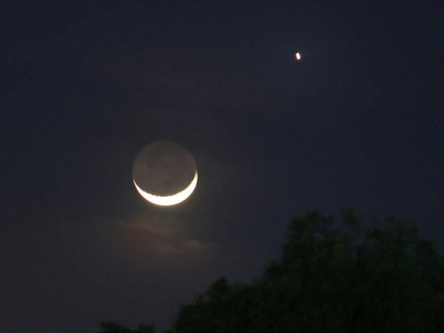 Venus y la Luna brillarn juntos este sbado